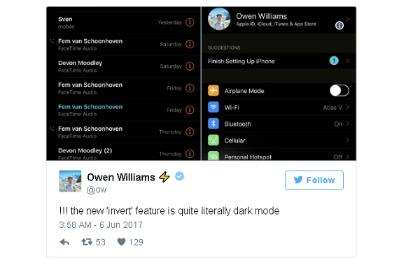 Chế độ Dark Mode: tính năng hay mà Apple 