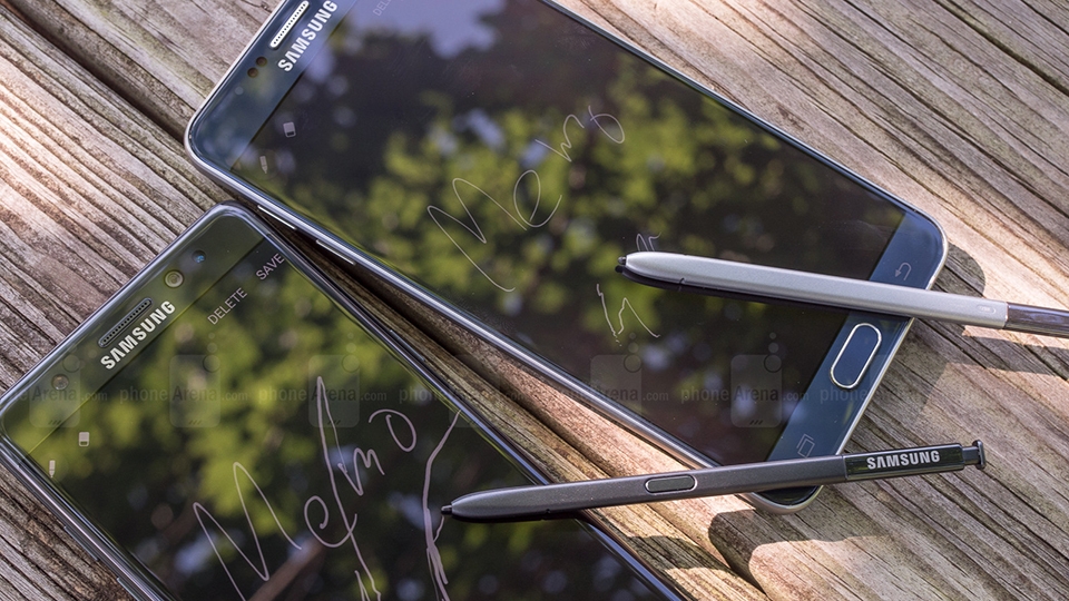 Galaxy Note 7 vs Galaxy Note 5: Bước đột phá vĩ đại