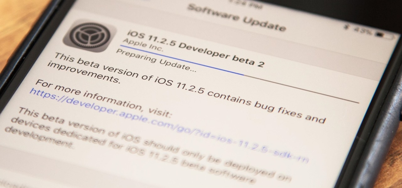 iOS 11.2.5 beta 2