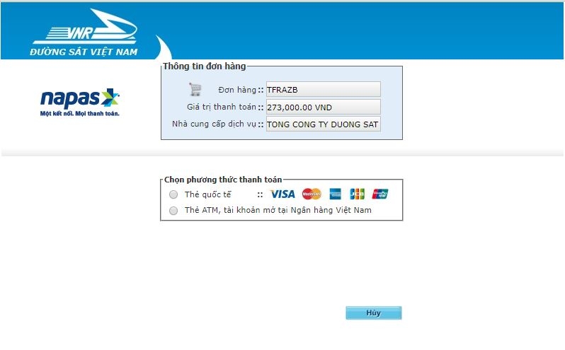 Thanh toán trực tuyến