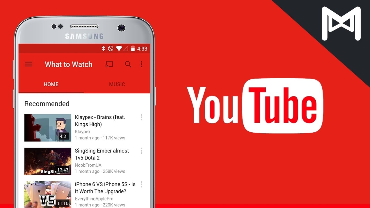 Hướng dẫn phát âm thanh khi đã ẩn Youtube trên Android