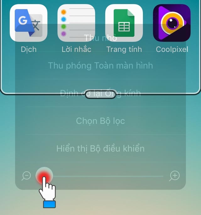 giảm độ sáng màn hình iPhone