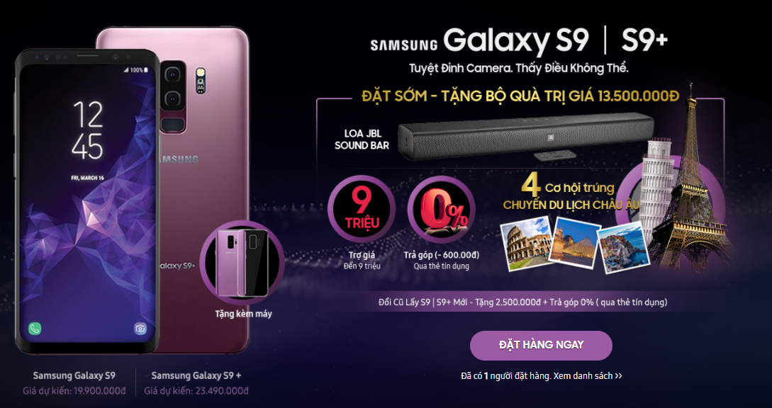 Galaxy S9/S9+