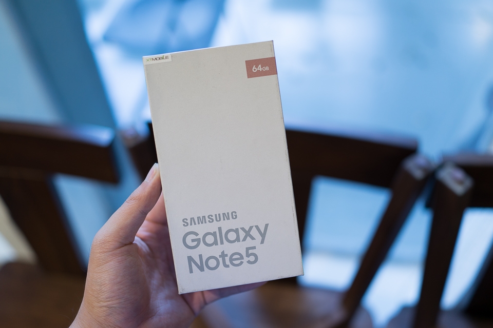 Mãn nhãn với ảnh thực tế Note 5 vàng hồng
