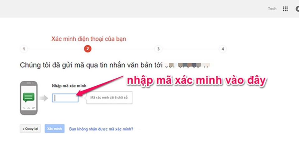 Kích hoạt mật khẩu 2 lớp Google