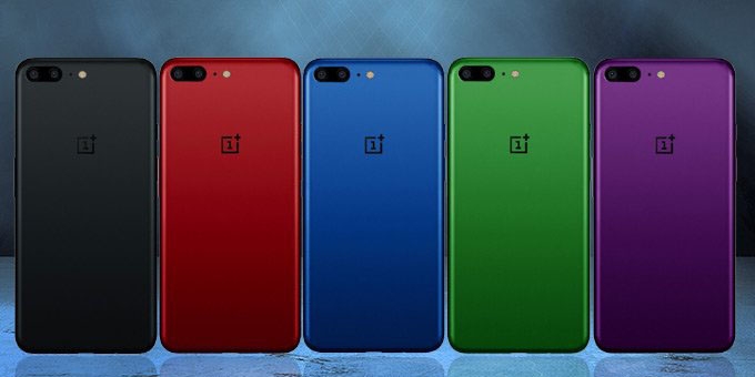 OnePlus 5 ra mắt với 5 phiên bản màu sặc sỡ OnePlus 5 ra mắt với 5 phiên bản màu sặc sỡ