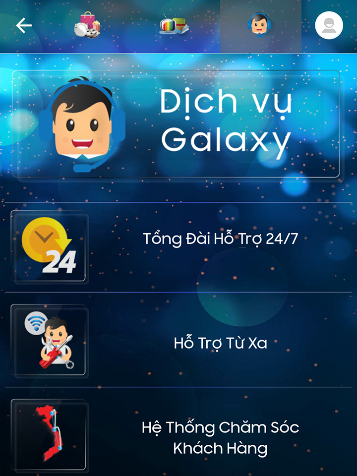 Quà tặng Galaxy - Đặc quyền dành cho khách hàng Samsung Quà tặng Galaxy - Đặc quyền dành cho khách hàng Samsung