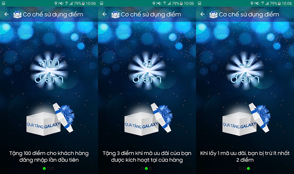 Quà tặng Galaxy - Đặc quyền dành cho khách hàng Samsung Quà tặng Galaxy - Đặc quyền dành cho khách hàng Samsung