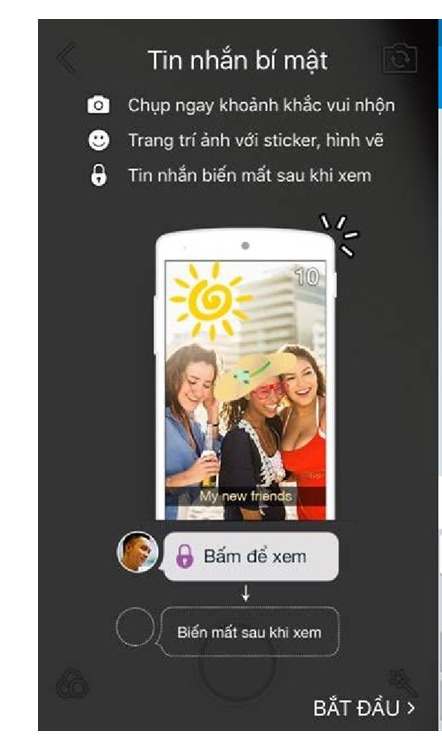 Tính năng hay trên Zalo: ảnh tự động xóa khi xem xong