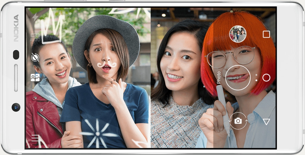 Tinh năng Bothies tương tự như Nokia 8