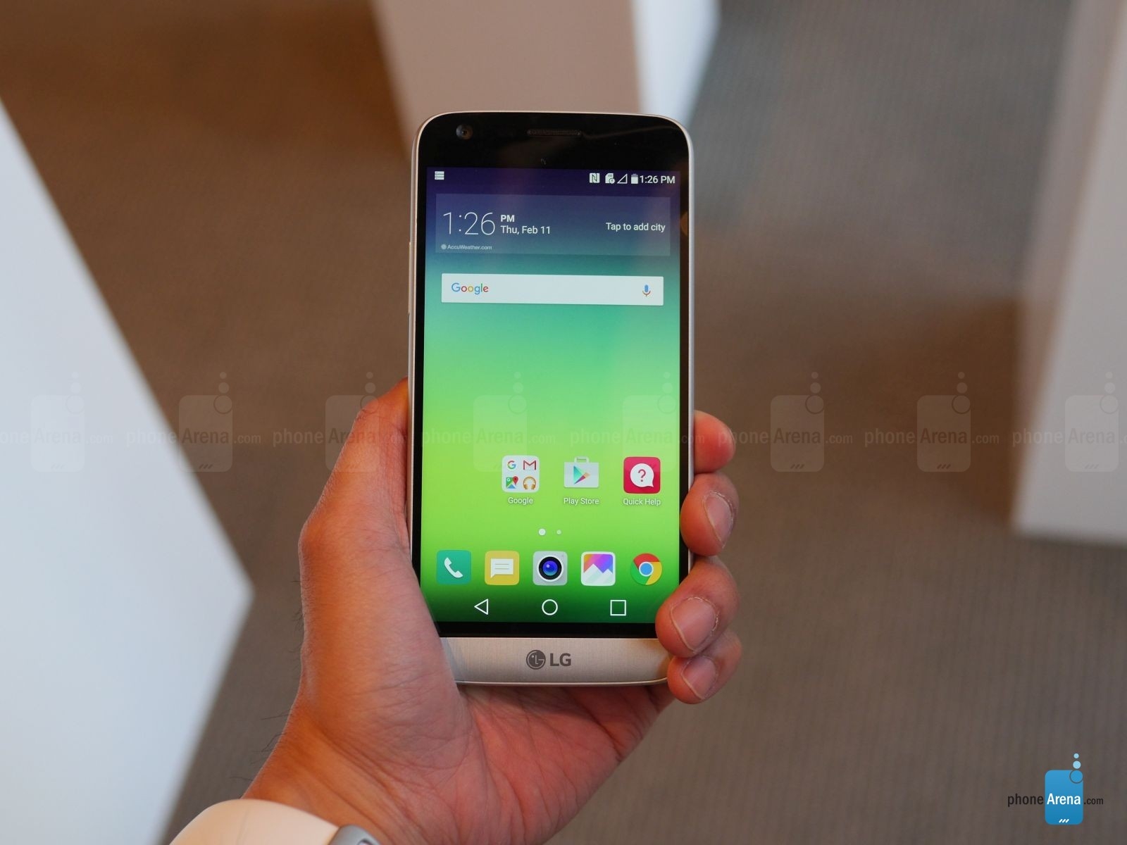 trên tay LG G5