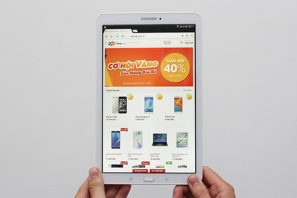 Trên tay nhanh Samsung Galaxy Tab E tại FPTShop
