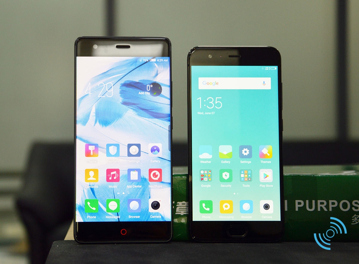 trên tay ZTE Nubia Z17