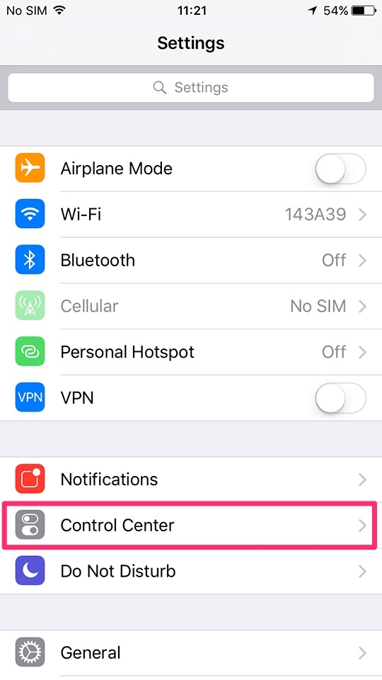 Vô hiệu hoá Control Center trên iOS khi xem phim, chơi game Vô hiệu hoá Control Center trên iOS khi xem phim, chơi game