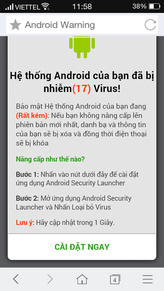Bảo mật smartphone