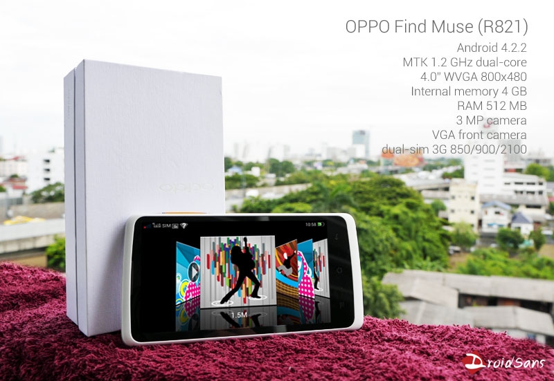 cấu hình OPPO-Find-Muse-R821