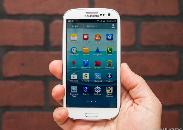Chất lượng màn hình HD Super AMOLED của Galaxy S3