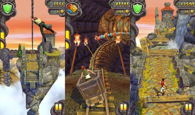 Trải nghiệm tốc độ với game Temple Run 2