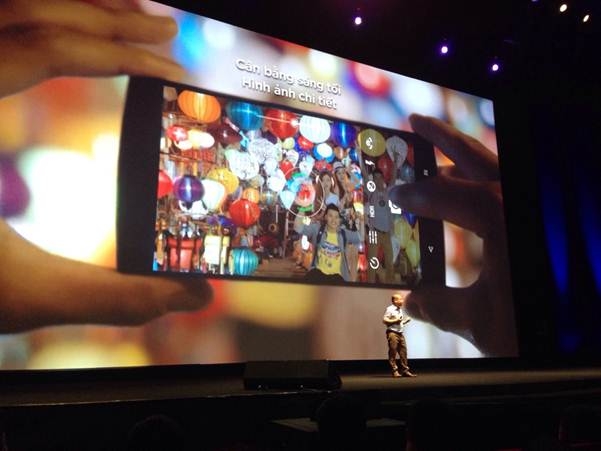 chụp ảnh trên bPhone