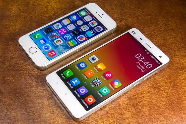 Xiaomi đặt cạnh iPhone