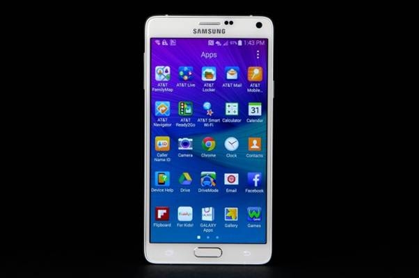 lỗi hay gặp phải trên Samsung Galaxy Note 4