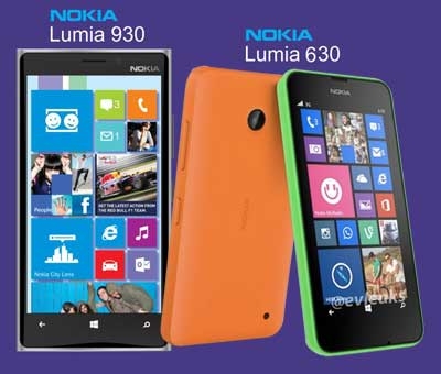 điện thoại Lumia 930 và Lumia 630
