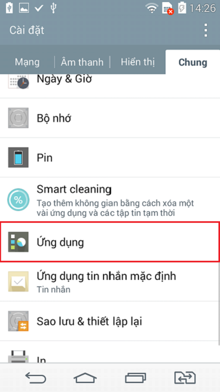 Tắt ứng dụng không cần thiết trên máy
