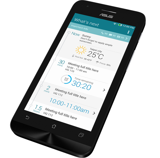 màn hình hiển thị Asus Zenfone C