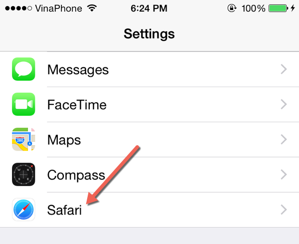 Cách lấy lại mật khẩu trên Safari