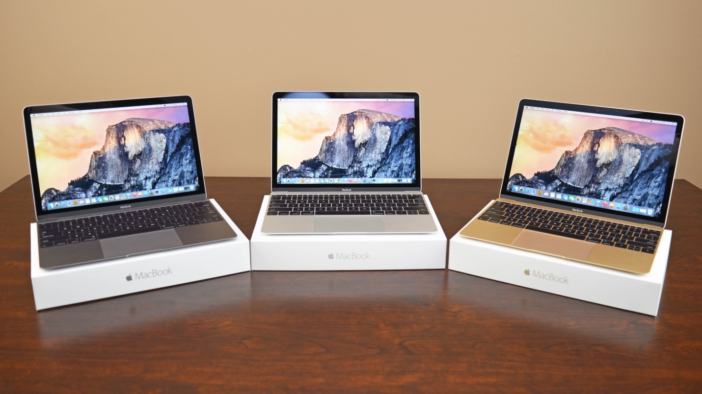 Màu sắc MacBook 12 inch