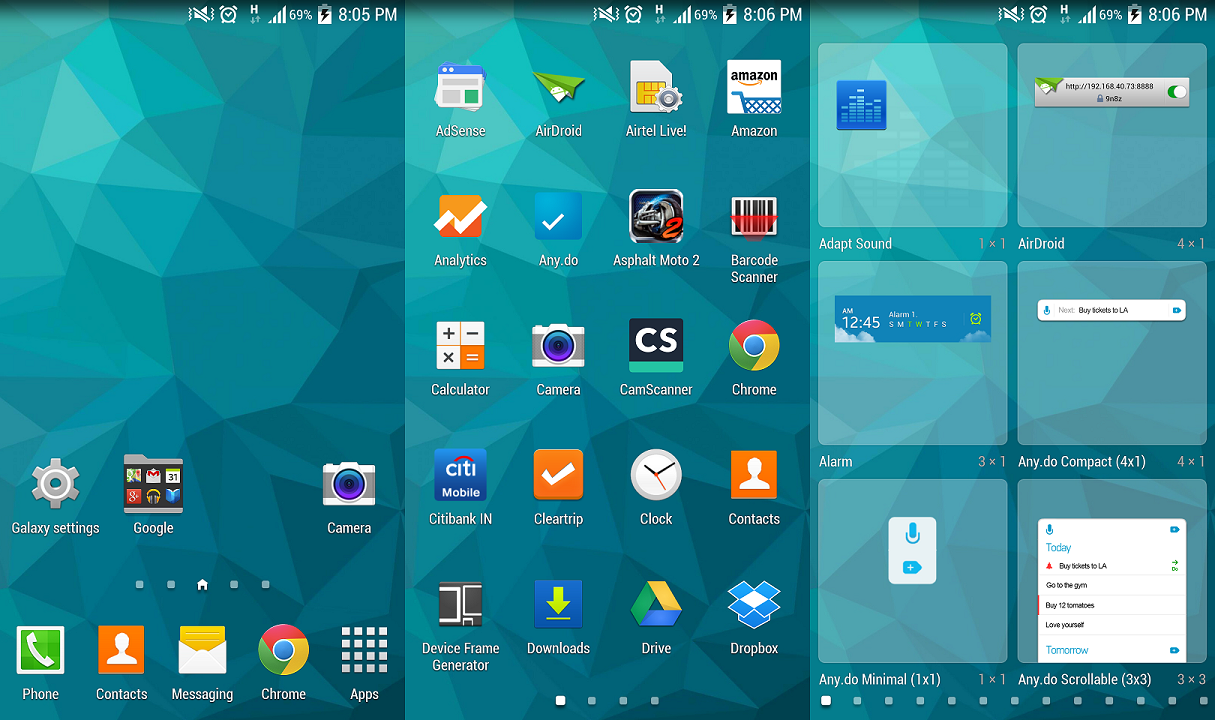 Thay thế Launcher trên Samsung Galaxy Note 4