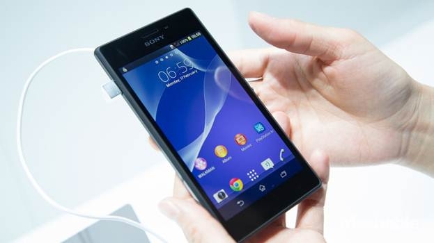 Xperia M2 gây ấn tượng ngay từ cái nhìn đầu tiên