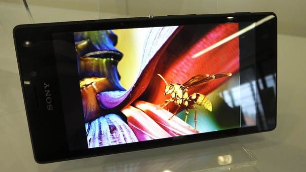 Hình ảnh được hiển thị sắc nét trên màn hình của Xperia M2