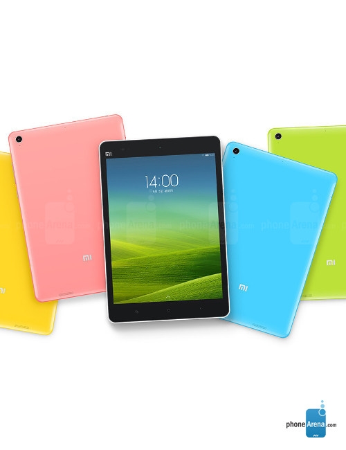 Hình ảnh chiếc máy tính bảng Xiaomi Mi Pad nhiều màu sắc