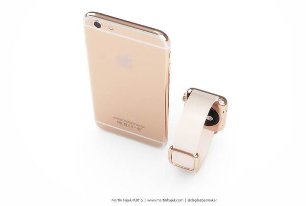 Phiên bản màu hồng vàng của iPhone 6S