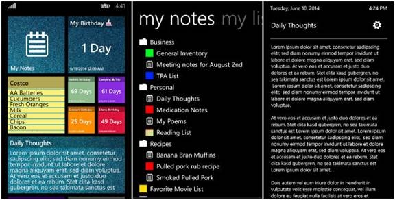 My Notes