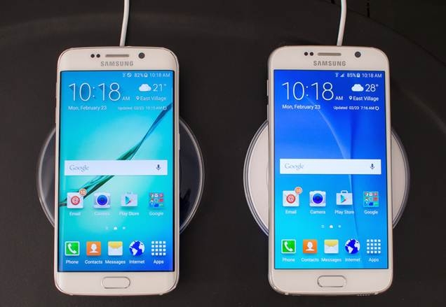 Sạc không dây giúp bạn tiết kiệm thời gian sạc trên Galaxy S6