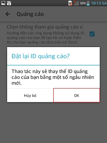 Tắt quảng có trên Mobiistar Touch Bean 452C