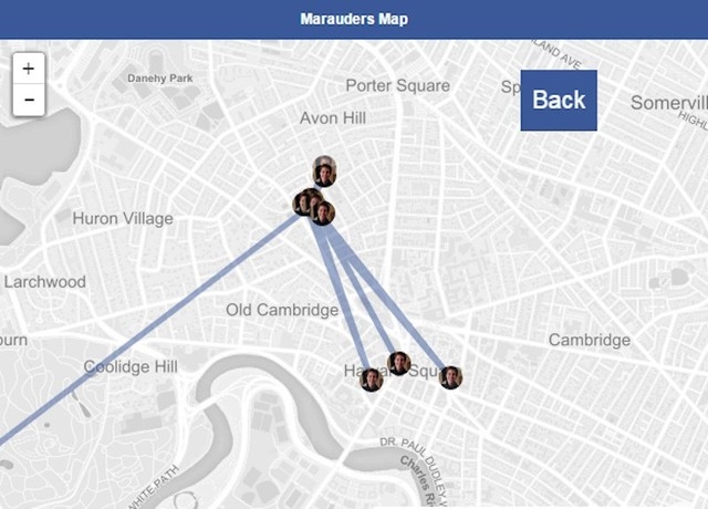 Cách sử dụng ứng dụng Marauder’s Map