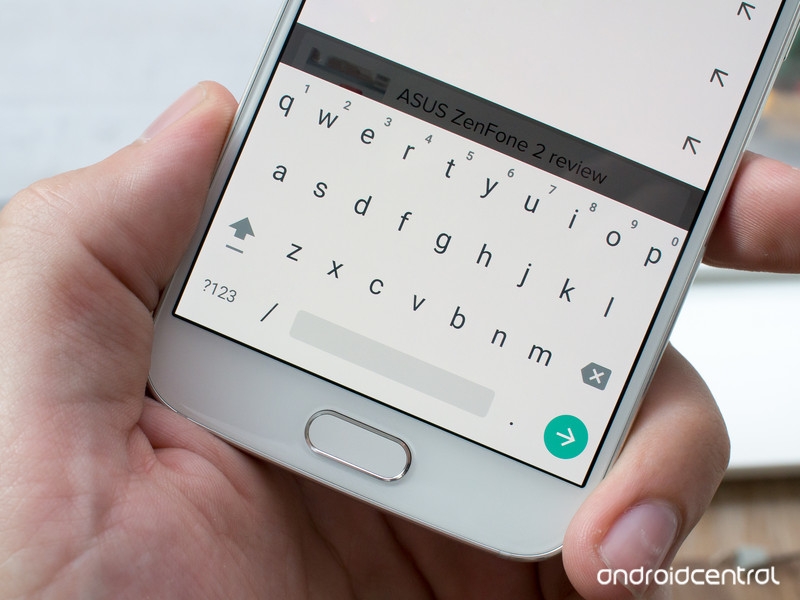 Bàn phím Google với thiết kế phù hợp với giao diện Lollipop