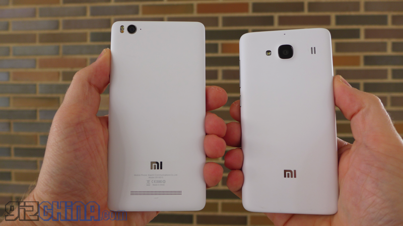 Mi4i cạnh chiếc Redmi 2