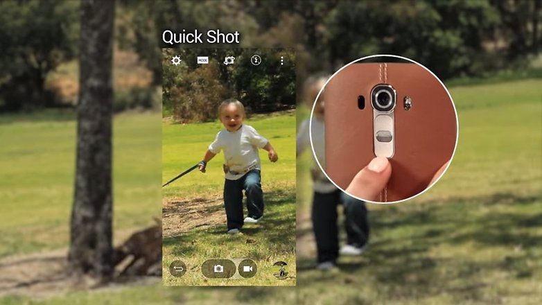Quick Shot là một trong những tính năng có sẵn của LG UX 4.0