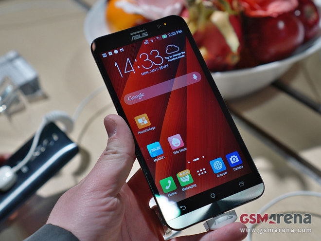 Thiết kế Asus Zenfone 2