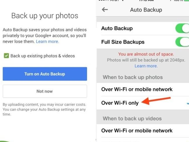 Sử dụng Dropbox để lưu ảnh