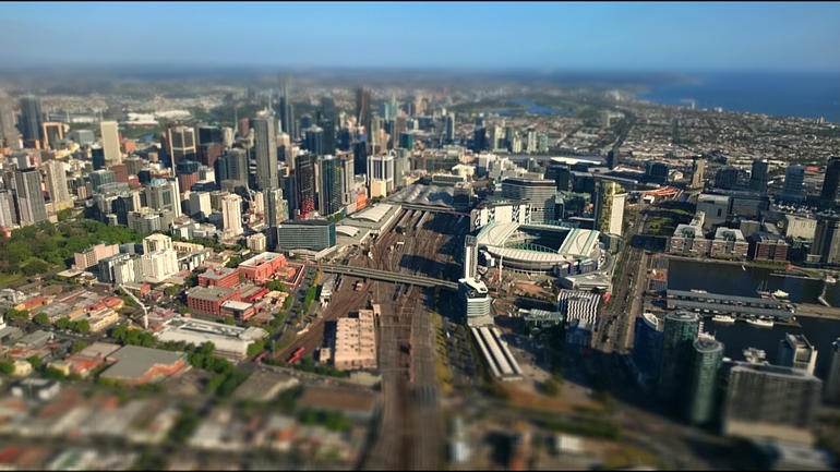 những bức ảnh tilt-shift trên điện thoại thông minh