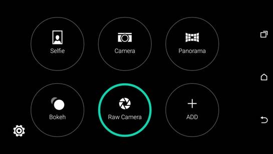 Chuyển đổi giữa các chế độ máy ảnh trên HTC One M9