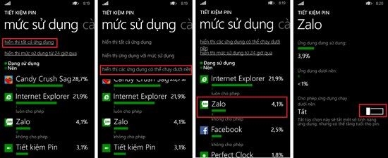 Dừng các tác vụ chạy nền