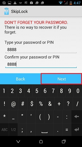 Tự động khóa màn hình khi kết nối Wi-Fi lạ