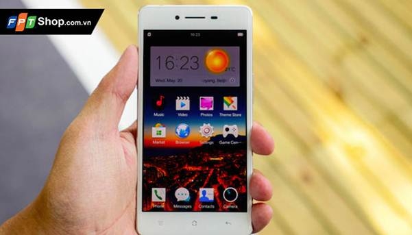 Màn hình của Oppo R7
