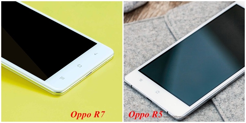 Hiệu năng OPPO R7 với OPPO R5